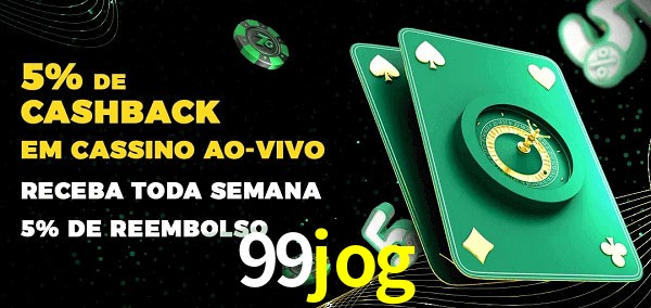 Promoções do cassino ao Vivo 99jog